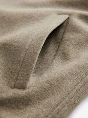 Neutrale Farbe - Bomberjacke mit Teddyfutter in Wolloptik - Bild 11 von 13