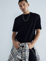 River Island Black Regular Fit T-Shirts 3 Pack - Image 2 of 6