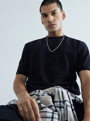 River Island Black Regular Fit T-Shirts 3 Pack - Image 5 of 6