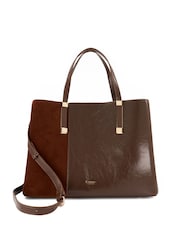 Dune London Brown Dorry P Tote Bag - Image 1 of 4