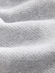 Blue/Grey Jersey Sleeve Hybrid Puffer Jacket - Image 11 of 11