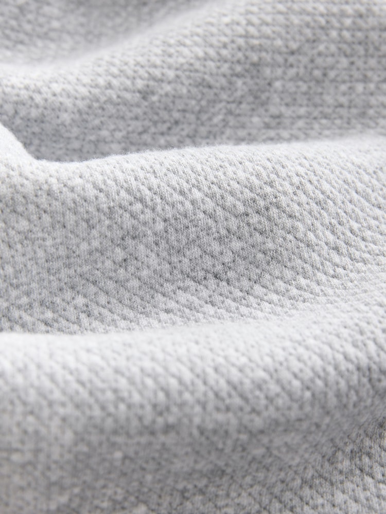 Blue/Grey Jersey Sleeve Hybrid Puffer Jacket - Image 11 of 11
