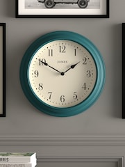 Jones Clocks Blue A Classic Wall Clock - Image 1 of 4