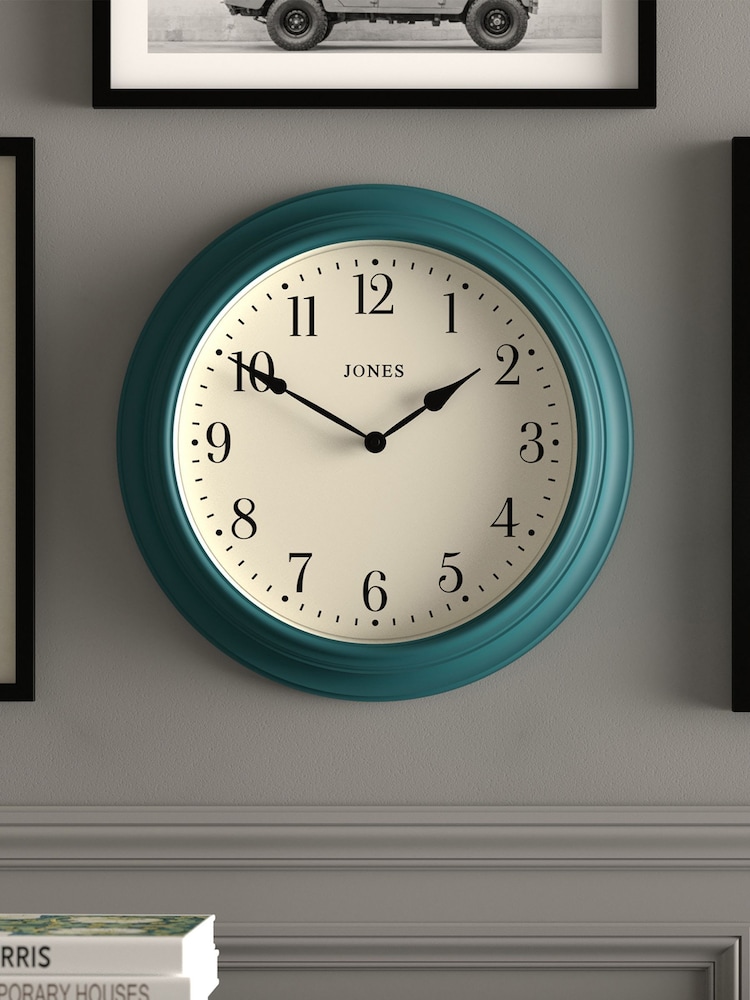 Jones Clocks Blue A Classic Wall Clock - Image 1 of 4