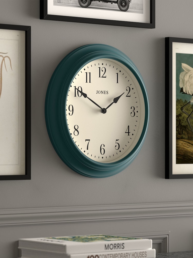 Jones Clocks Blue A Classic Wall Clock - Image 2 of 4
