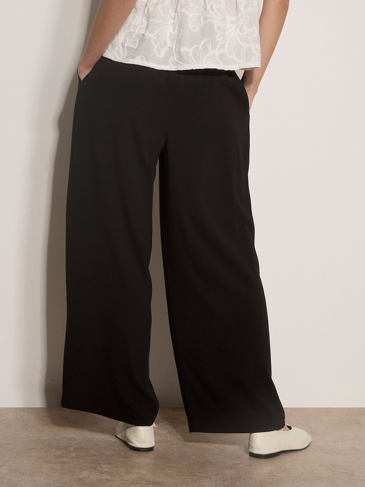 Apricot Wide-Leg Tailored Trousers - Imagen 2 de 4