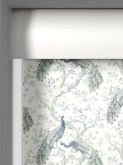 Laura Ashley Blue Belvedere Midnight Made to Measure Roller Blind - Image 3 of 6
