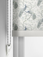 Laura Ashley Blue Belvedere Midnight Made to Measure Roller Blind - Image 4 of 6