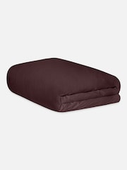 Jasper Conran London Brown Satin 500 Thread Count Duvet Cover - Image 3 of 4