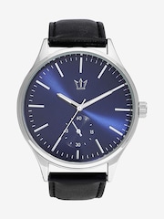 Black Classic Watch With Black Strap - Image 1 of 5
