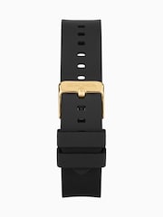 Sekonda Mens Circuit 39mm Analogue Black Watch With Gold Case And Silicone Strap With Dial - Image 5 of 6