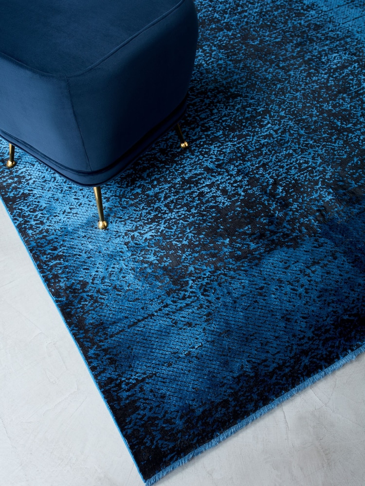 Asiatic Rugs Blue Elodie Rug - Image 2 of 6