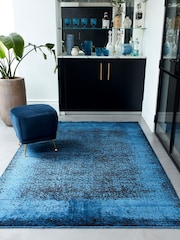 Asiatic Rugs Blue Elodie Rug - Image 3 of 6