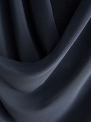 Charcoal Grey V-Neck Drape Short Sleeve Top - Image 7 of 8