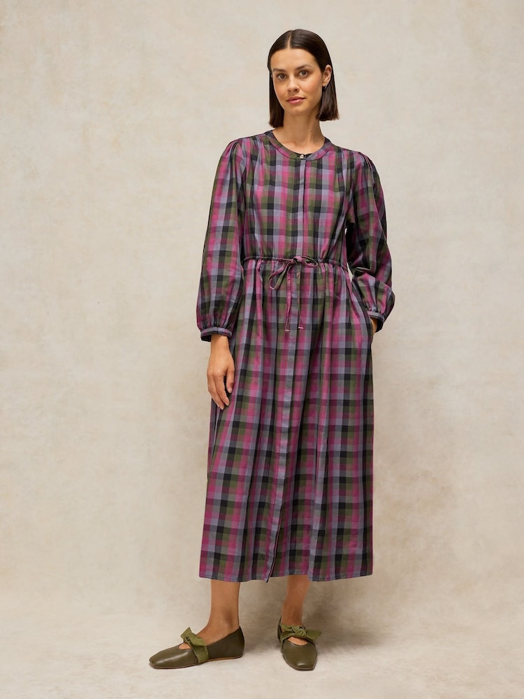 White Stuff Purple Lana Midi Dress - Image 1 of 6 White Stuff Purple Lana Midi Dress - Image 1 of 6