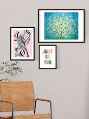 East End Prints Blue Singing Tree Wall Set - Image 1 of 1