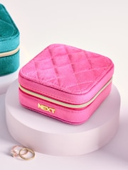 Mini Square Travel Jewellery Box - Image 2 of 7