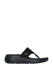 Skechers Black Arch Fit Go Walk Joyful Sandals - Image 1 of 5