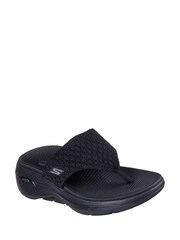 Skechers Black Arch Fit Go Walk Joyful Sandals - Image 3 of 5