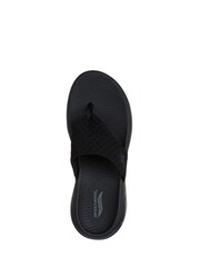 Skechers Black Arch Fit Go Walk Joyful Sandals - Image 4 of 5