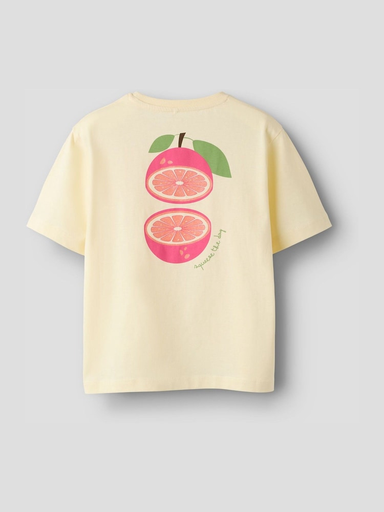 Name It Yellow Short Sleeve T-Shirt - Image 4 of 4 Name It Yellow Short Sleeve T-Shirt - Image 4 of 4
