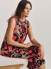 Figleaves Animal Figleaves Blanket Stitch Leopard Nightie - Image 3 of 4