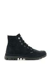 Palladium Pampa Wax Black Boots - Image 1 of 4