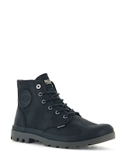 Palladium Pampa Wax Black Boots - Image 3 of 4