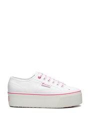 Superga 2790 Barbie Classic White Trainers - Image 1 of 5