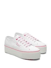 Superga 2790 Barbie Classic White Trainers - Image 2 of 5