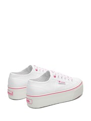 Superga 2790 Barbie Classic White Trainers - Image 3 of 5