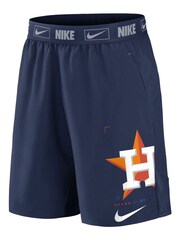 Nike Blue Houston Astros Bold Express Woven Shorts - Image 2 of 3