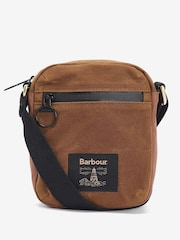 Barbour® Mustard Yellow Field Wax Crossbody Bag - Image 1 of 6