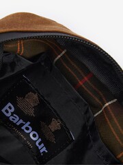 Barbour® Mustard Yellow Field Wax Crossbody Bag - Image 5 of 6