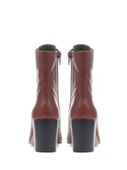 Jones Bootmaker Liana Lace-Up Heeled Ladies Ankle Boots - Image 4 of 7