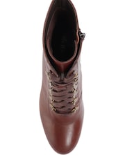 Jones Bootmaker Liana Lace-Up Heeled Ladies Ankle Boots - Image 5 of 7