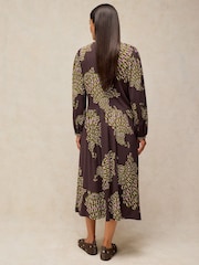 Коричневий - White Stuff плаття Leah Jersey - Image 2 of 6