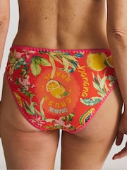 Figleaves Orange Classic Bikini Brief - Image 2 of 4