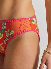 Figleaves Orange Classic Bikini Brief - Image 4 of 4