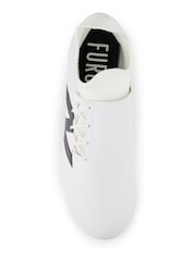 New Balance White Black Firm Tekela Football Boots - Image 1 of 9