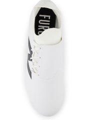 New Balance White Black Firm Tekela Football Boots - Image 8 of 9