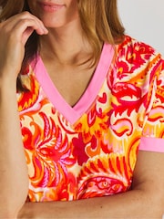 Figleaves White Paisley Pyjamas Set - Image 4 of 4