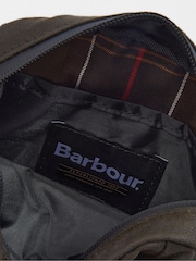 Barbour® Olive Green Field Wax Crossbody Bag - Image 4 of 6