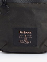 Barbour® Olive Green Field Wax Crossbody Bag - Image 6 of 6