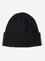 Barbour® Black Healey Knitted Beanie Hat - Image 2 of 3