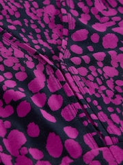 White Stuff Purple Megan Midi Dress - Image 6 of 6