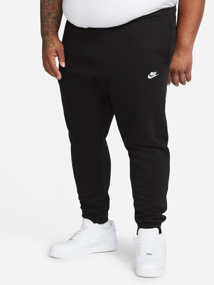 Nike Black Club Joggers - Image 4 of 18