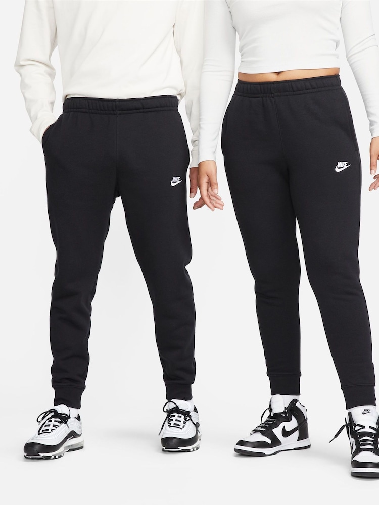 Nike Black Club Joggers - Image 7 of 18