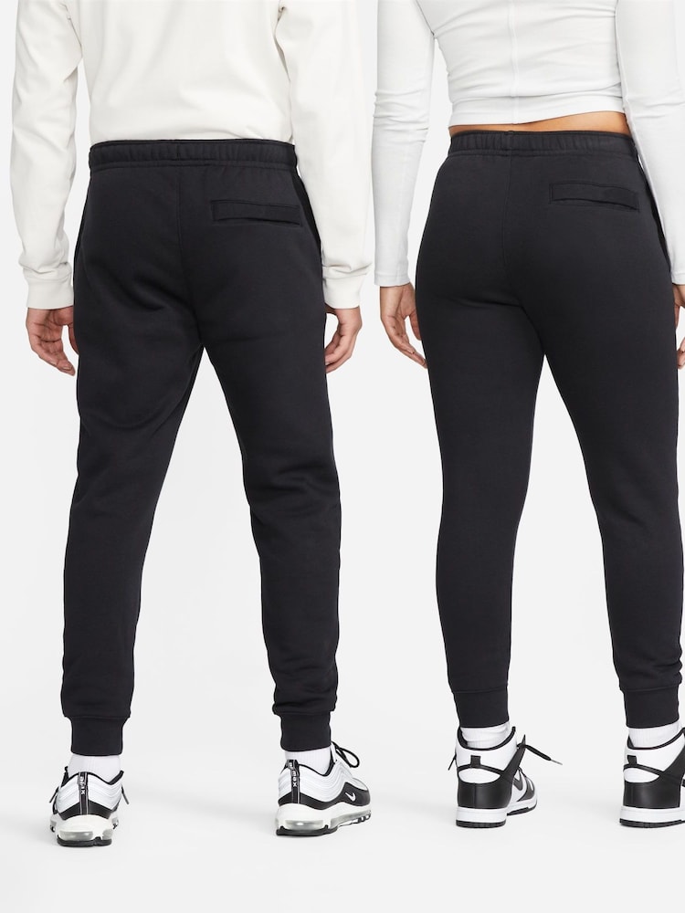 Nike Black Club Joggers - Image 8 of 18