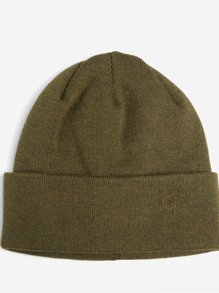 Barbour® Green Healey Knitted Beanie Hat - Image 2 of 3
